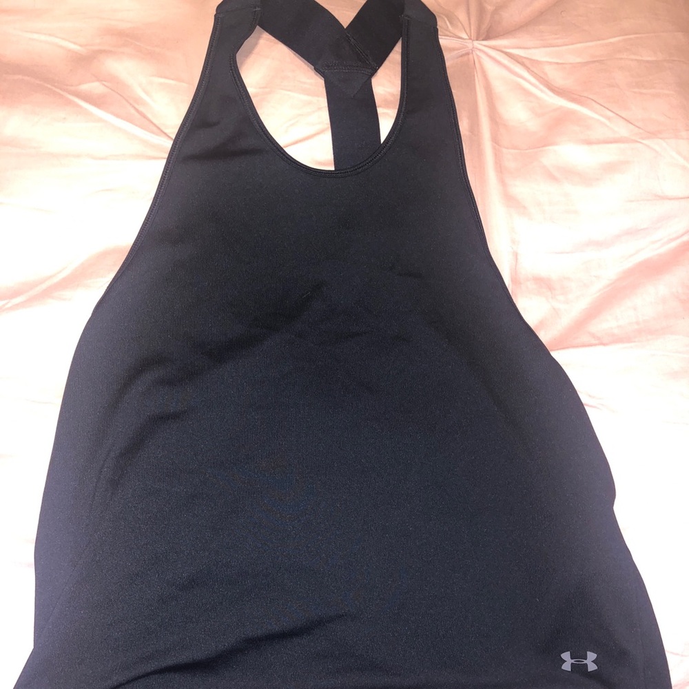 Underarmour logo Razorback tank top